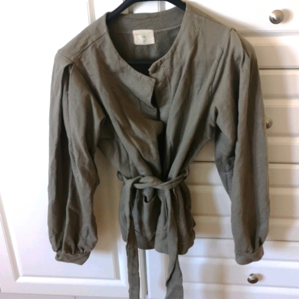 Anthropologie painters jacket size small